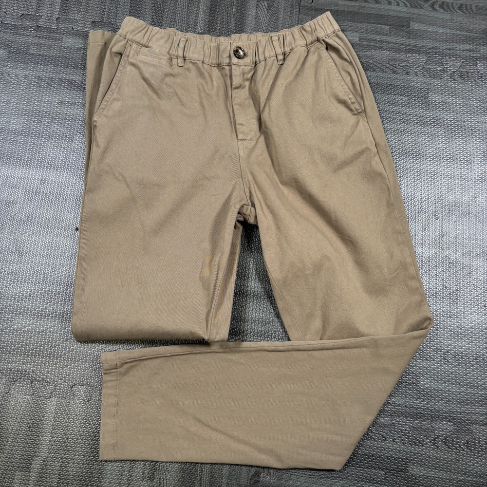 Cove USA Chino Pants Mens 30x31 Brown Stretch Outdoor Hiking Casual Gorpcore
